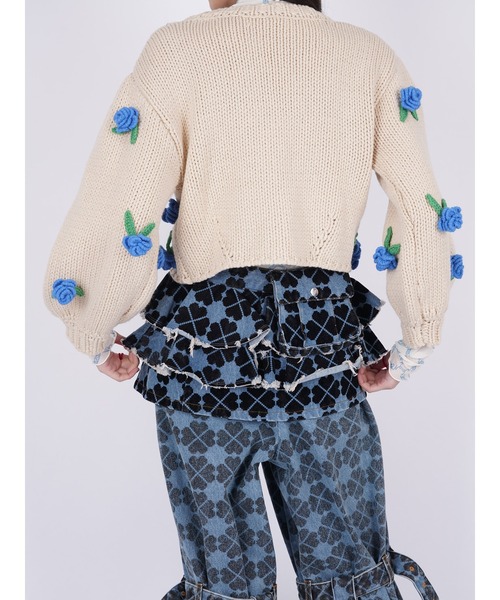 PAMEO POSE（パメオポーズ）の「Mini Belt Skirt（デニムスカート・レディース・ブラック/スカイブルー・FREE）」の13枚目の写真