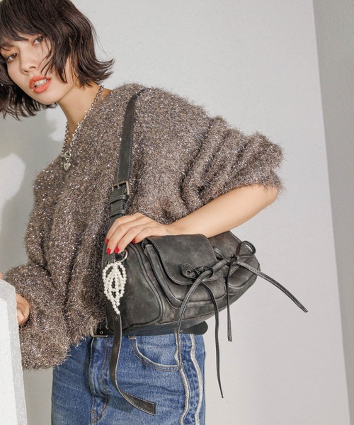 セール】リボンアウトポケットBAG（ショルダーバッグ）｜PAGEBOY