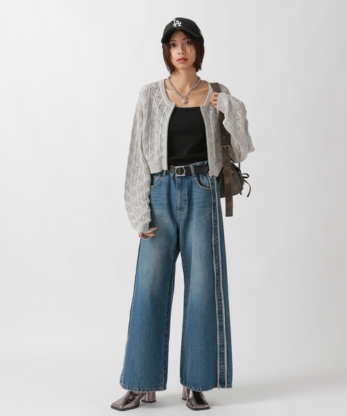 PAGEBOY(ページボーイ)の「リボンアウトポケットBAG(ショルダーバッグ・レディース・ダークブラウン/グレー/シルバー/ブラック・FREE)」の19枚目の写真