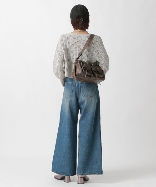 PAGEBOY(ページボーイ)の「リボンアウトポケットBAG(ショルダーバッグ・レディース・ダークブラウン/グレー/シルバー/ブラック・FREE)」の20枚目の写真