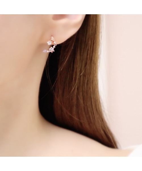Rarupaputi】ルナスト―ン(MA)（ピアス（両耳用））｜tone