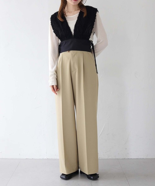 CLEIO（クレイオ）の「【CLEIO】スクエアトゥリボンパンプス（パンプス・レディース・シルバー/ブラック・22.5/23/23.5/24/24.5）」の7枚目の写真