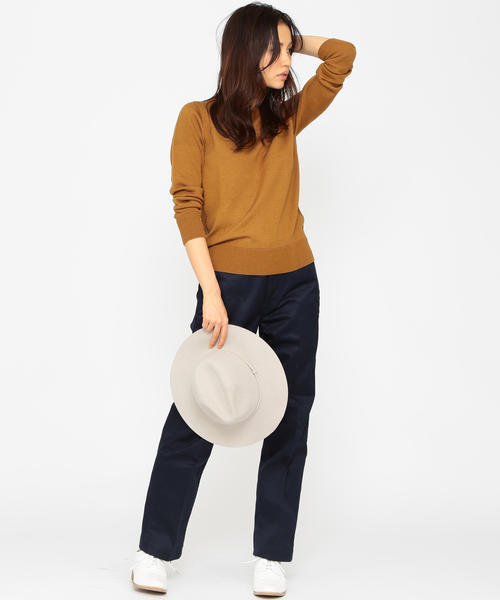 B:MING by BEAMS（ビーミングバイビームス）の「ビーミング by ビームス / “BBB” ハイゲージ クルーネックニット（ニット/セーター・レディース・ホワイト/ライトグレー/ブラウン系その他/ネイビー・MEDIUM/SMALL）」の22枚目の写真