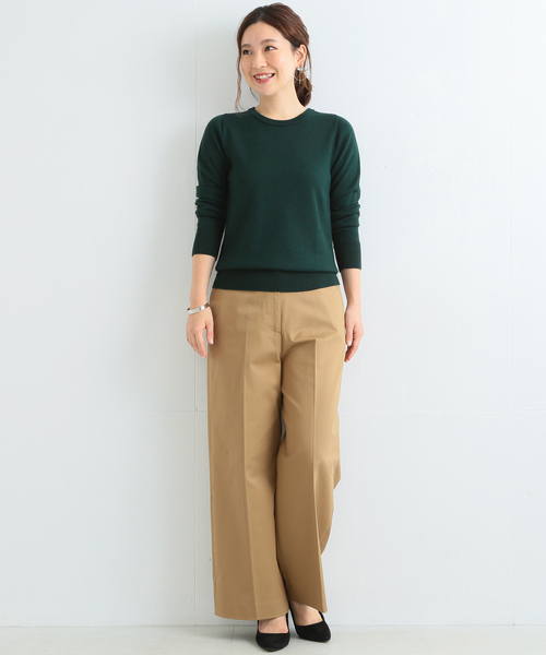 B:MING by BEAMS（ビーミングバイビームス）の「ビーミング by ビームス / “BBB” ハイゲージ クルーネックニット（ニット/セーター・レディース・ホワイト/ライトグレー/ブラウン系その他/ネイビー・MEDIUM/SMALL）」の16枚目の写真