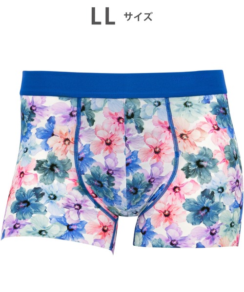 WACOAL MEN(ワコールメン)の「「気持ちいいパンツ」 ボクサーパンツ(ボクサーパンツ・メンズ・エンジ/ブルー × パープル・LL)」の10枚目の写真