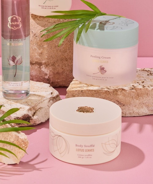 Laline(ラリン)の「ボディソフレ ロータスリーブス(限定)200g(ボディケア/ボディクリーム・レディース・その他・FREE)」の6枚目の写真