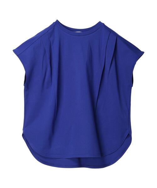 AMERICAN HOLIC(アメリカンホリック)の「接触冷感フレンチスリーブタックポンチプルオーバー(Tシャツ/カットソー・レディース・ブラック/ブルー/ライトグレー・L/M)」の21枚目の写真