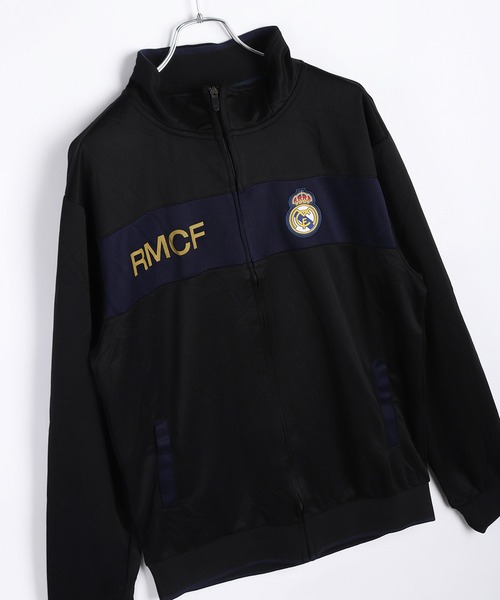 WESTSEA（ウエストシー）の「ICON SPORTS フルジップ ストライカー トラックジャケット サッカーユニフォーム デザイン サッカーチーム 公式ライセンス商品 マンチェスターシティ バルセロナ チェルシー マドリード（ジャージ・メンズ・エンジ/ブラック/ネイビー/レッド/ネイビー×ホワイト/ネイビー系1/ネイビー系2/ネイビー系3/スカイブルー/ブラック系その他/ワイン/ネイビー系4/ブラック系その他2・M/XL/S/L）」の17枚目の写真