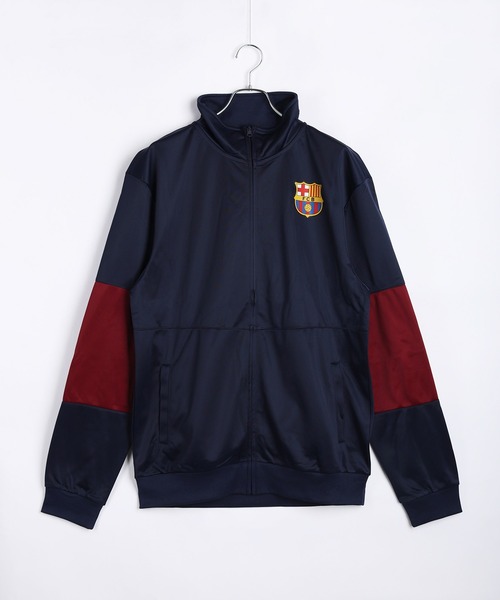 WESTSEA（ウエストシー）の「ICON SPORTS フルジップ ストライカー トラックジャケット サッカーユニフォーム デザイン サッカーチーム 公式ライセンス商品 マンチェスターシティ バルセロナ チェルシー マドリード（ジャージ・メンズ・エンジ/ブラック/ネイビー/レッド/ネイビー×ホワイト/ネイビー系1/ネイビー系2/ネイビー系3/スカイブルー/ブラック系その他/ワイン/ネイビー系4/ブラック系その他2・M/XL/S/L）」の22枚目の写真