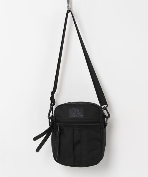 GREGORY(グレゴリー)の「クイックポケットL QUICKPOCKET L コーデュラバリスティックブラック(ショルダーバッグ・メンズ・ブラック・ONE SIZE)」の6枚目の写真