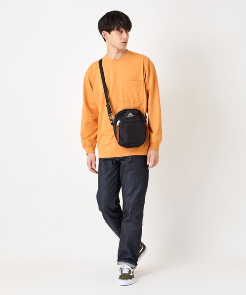GREGORY(グレゴリー)の「クイックポケットL QUICKPOCKET L コーデュラバリスティックブラック(ショルダーバッグ・メンズ・ブラック・ONE SIZE)」の7枚目の写真