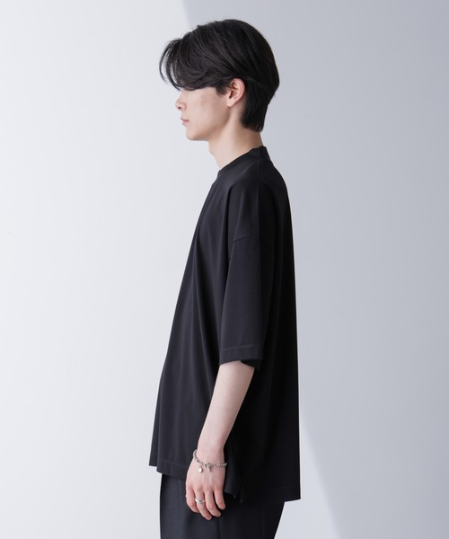 obsidian 半袖モックネックTシャツ　サイズL オブシディアン】プリントモックネックTシャツ – GQ SHOP