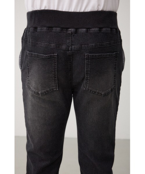 AZUL by moussy(アズールバイマウジー)の「インディゴジョガーパンツ(デニムパンツ・メンズ・ブラック/ブルー・MEDIUM/LARGE)」の15枚目の写真