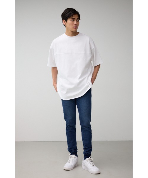 AZUL by moussy(アズールバイマウジー)の「インディゴジョガーパンツ(デニムパンツ・メンズ・ブラック/ブルー・MEDIUM/LARGE)」の10枚目の写真