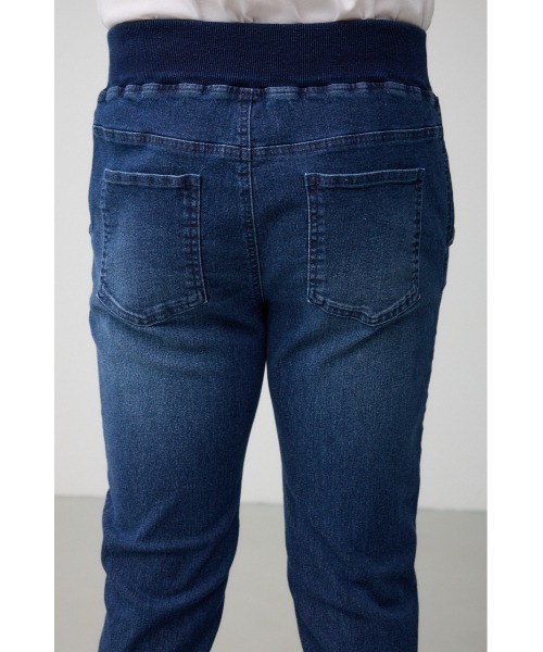 AZUL by moussy(アズールバイマウジー)の「インディゴジョガーパンツ(デニムパンツ・メンズ・ブラック/ブルー・MEDIUM/LARGE)」の5枚目の写真