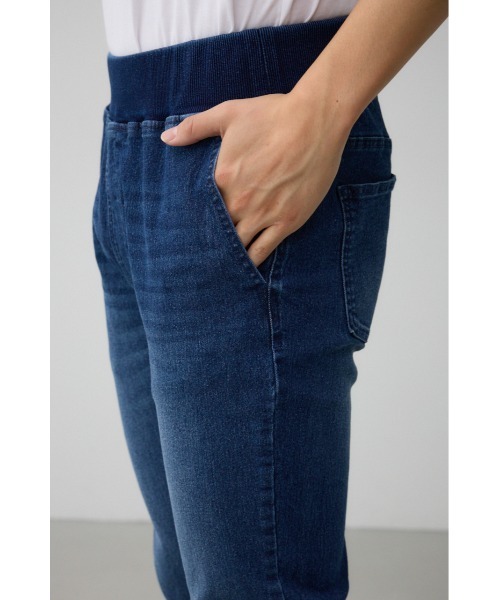 AZUL by moussy(アズールバイマウジー)の「インディゴジョガーパンツ(デニムパンツ・メンズ・ブラック/ブルー・MEDIUM/LARGE)」の4枚目の写真