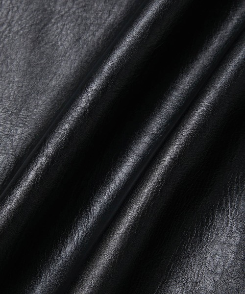 JUNRED（ジュンレッド）の「シンセティックレザーベスト（ベスト・メンズ・ブラック・L/M/S）」の10枚目の写真