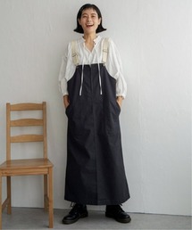 LBC | ツイルジップアップジャンスカ(ジャンパースカート)