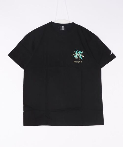 ARCHIVER(アーカイバ)の「【8】【it】【KINJAZ】Graphic T(Tシャツ/カットソー・メンズ・ブラック/ホワイト・LARGE/MEDIUM)」の1枚目の写真
