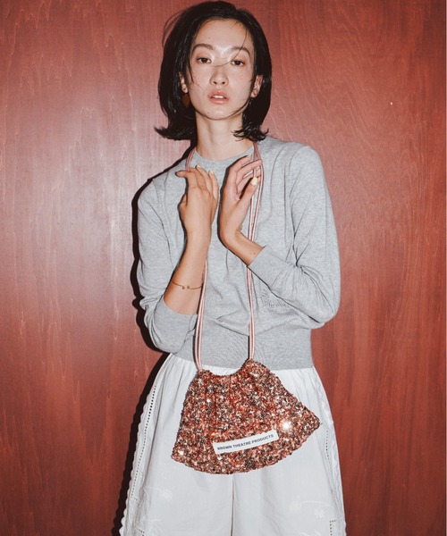 THEATRE PRODUCTS（シアタープロダクツ）の「スパンコールショルダーポシェット（ショルダーバッグ・レディース・ブラック/シルバー/ピンク・FREE）」の22枚目の写真