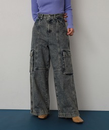 SENSE OF PLACE by URBAN RESEARCH | ヴィンテージデニムワイドパンツ(デニムパンツ)