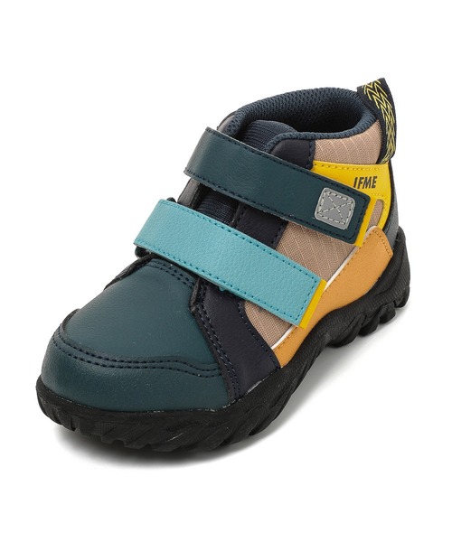 【セール】KIDS｜IFME Vibramソールダブルベルトハイキングスニーカー[撥水・防滑]（ブーツ）｜IFME（イフミー）