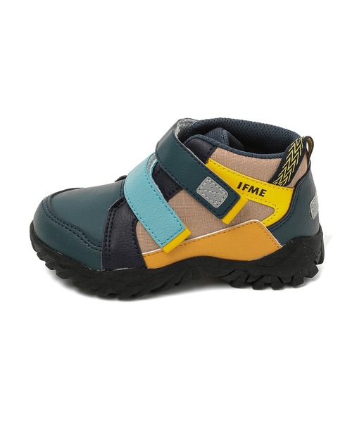 【セール】KIDS｜IFME Vibramソールダブルベルトハイキングスニーカー[撥水・防滑]（ブーツ）｜IFME（イフミー）