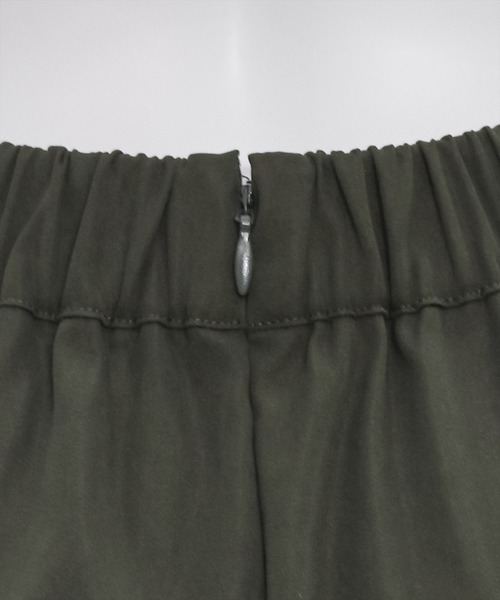 clear（クリア）の「【低身長用サイズ有】リボン付きスリットロングスカート[大人 カジュアル 着回し力抜群]≪再入荷≫（スカート・レディース・ブラック/カーキ/グレー・F/XS）」の13枚目の写真