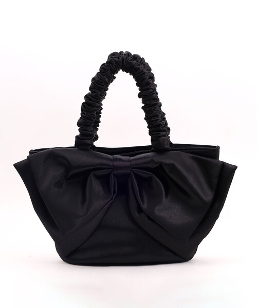SMIR NASLI（サミールナスリ）の「サテンリボンバッグ（ハンドバッグ・レディース・ピンク/ブラック/ブルー/グレー・FREE）」の22枚目の写真