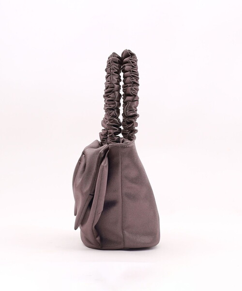 SMIR NASLI（サミールナスリ）の「サテンリボンバッグ（ハンドバッグ・レディース・ピンク/ブラック/ブルー/グレー・FREE）」の20枚目の写真