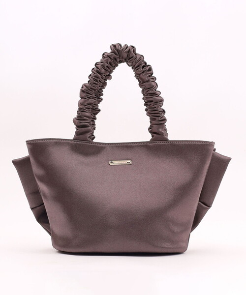 SMIR NASLI（サミールナスリ）の「サテンリボンバッグ（ハンドバッグ・レディース・ピンク/ブラック/ブルー/グレー・FREE）」の5枚目の写真