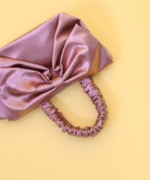 SMIR NASLI | サテンリボンバッグ(ハンドバッグ)