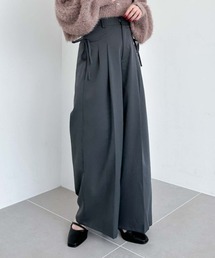 archives | サイドリボンタックワイドパンツ(その他パンツ)
