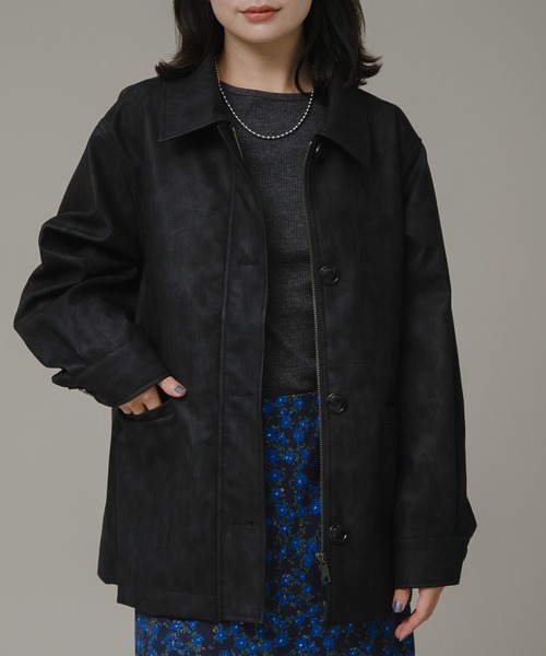 URBAN RESEARCH 黒 レザージャケット 楽天市場】【SALE／65%OFF】レザーライクジップブルゾン URBAN