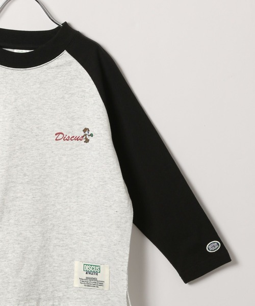 LEPSIM(レプシィム)の「【KIDS】【DISCUS/ディスカス】ラグランロンT 143993(Tシャツ/カットソー・キッズ・ブルー/ブラック/レッド・140/120)」の11枚目の写真