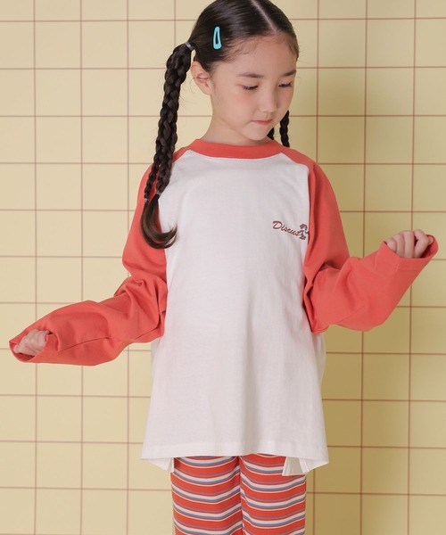 LEPSIM(レプシィム)の「【KIDS】【DISCUS/ディスカス】ラグランロンT 143993(Tシャツ/カットソー・キッズ・ブルー/ブラック/レッド・140/120)」の5枚目の写真