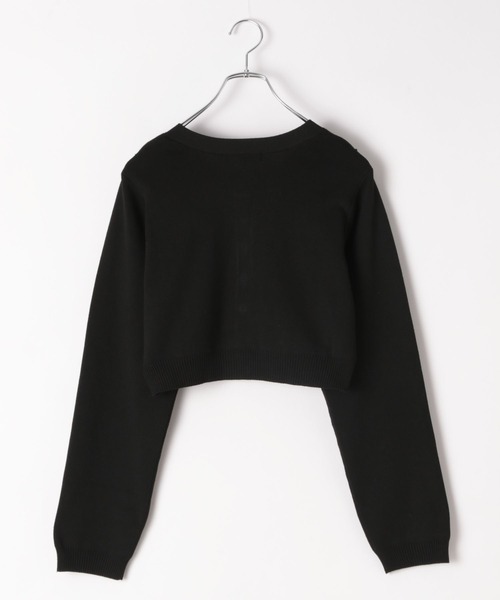 PAGEBOY（ページボーイ）の「ハイゲージプレートクルーカーディガン（Tシャツ/カットソー・レディース・ターコイズブルー/ブラック/ピンク/アイボリー・FREE）」の22枚目の写真