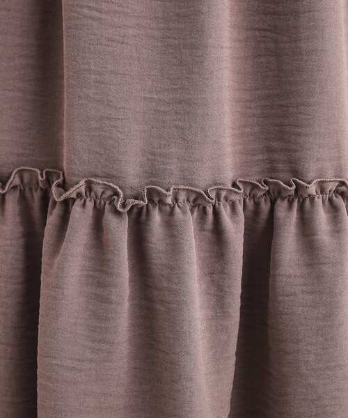 Cutie Blonde(キューティーブロンド)の「◆一枚で華やかに ティアードスカート(スカート・レディース・オフホワイト/ブラウン系その他/ブラック・01/02/03/04)」の15枚目の写真