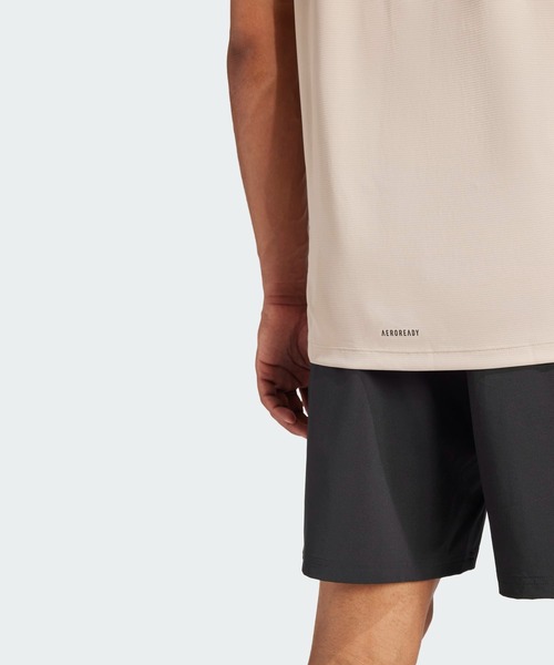 adidas（アディダス）の「パワー ワークアウト 半袖Tシャツ / アディダス adidas（Tシャツ/カットソー・メンズ・ベージュ/ピンク・LARGE/MEDIUM/SMALL/X-SMALL/XX-LARGE/X-LARGE）」の13枚目の写真