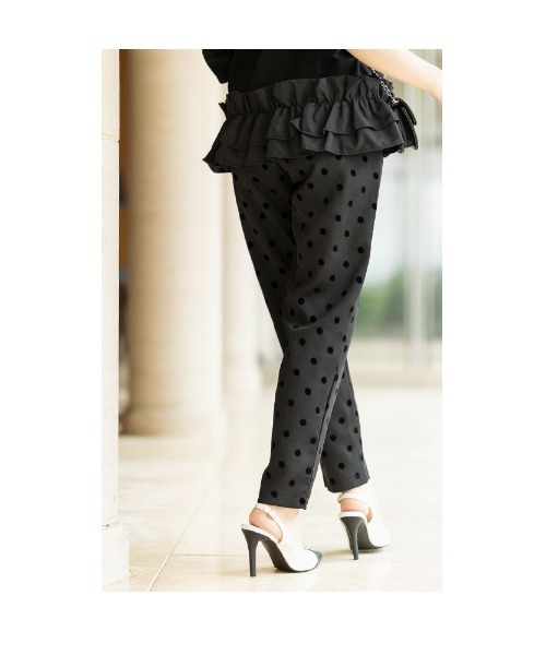 セール】ドット柄テーパードパンツ（その他パンツ）｜Sawa a la mode  