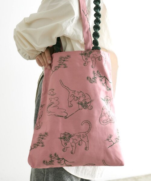 CENT【Leegamgak（イカムガク）】Moho Bag/トートバッグ セール】【Leegamgak（イカムガク）】Moho Bag/モコジタイガー