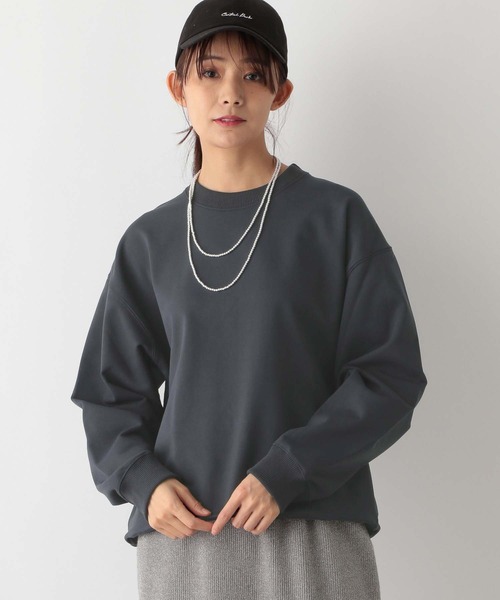 GLOBAL WORK（グローバルワーク）の「乾きやすいスウェット/クルー/裏毛/116233（スウェット・メンズ・ホワイト/ネイビー/チャコールグレー・MEDIUM/X-LARGE/LARGE/SMALL）」の21枚目の写真