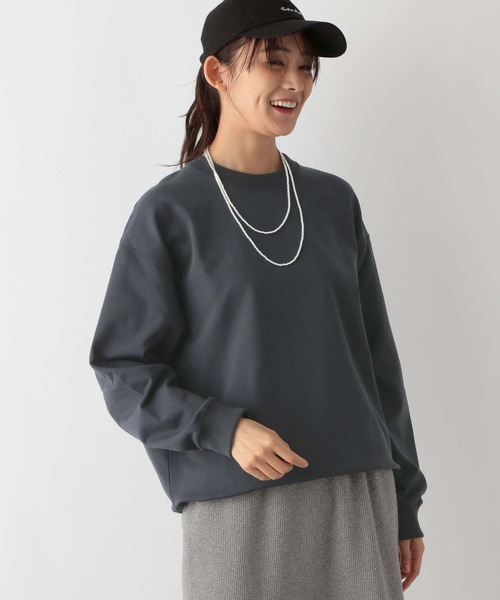 GLOBAL WORK（グローバルワーク）の「乾きやすいスウェット/クルー/裏毛/116233（スウェット・メンズ・ホワイト/ネイビー/チャコールグレー・MEDIUM/X-LARGE/LARGE/SMALL）」の22枚目の写真