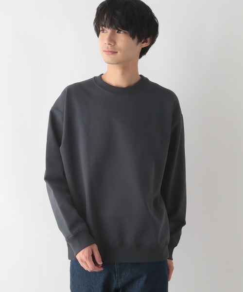 GLOBAL WORK（グローバルワーク）の「乾きやすいスウェット/クルー/裏毛/116233（スウェット・メンズ・ホワイト/ネイビー/チャコールグレー・MEDIUM/X-LARGE/LARGE/SMALL）」の17枚目の写真