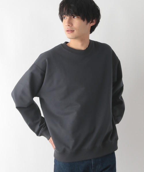 GLOBAL WORK（グローバルワーク）の「乾きやすいスウェット/クルー/裏毛/116233（スウェット・メンズ・ホワイト/ネイビー/チャコールグレー・MEDIUM/X-LARGE/LARGE/SMALL）」の18枚目の写真