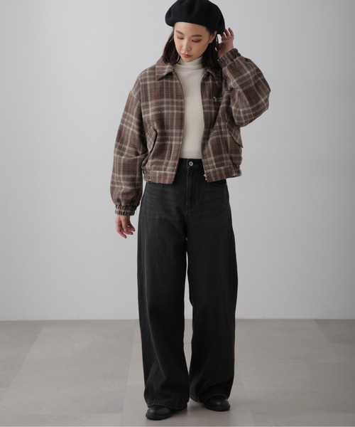 FREE'S MART(フリーズマート)の「◆〈洗える〉マシンウォッシャブルボトルネックニット(ニット/セーター・レディース・ブラック/ブルー/ホワイト/ホワイト系その他・FREE)」の14枚目の写真