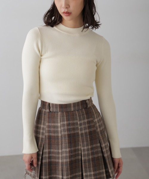 FREE'S MART(フリーズマート)の「◆〈洗える〉マシンウォッシャブルボトルネックニット(ニット/セーター・レディース・ブラック/ブルー/ホワイト/ホワイト系その他・FREE)」の15枚目の写真