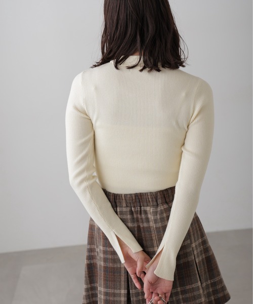 FREE'S MART(フリーズマート)の「◆〈洗える〉マシンウォッシャブルボトルネックニット(ニット/セーター・レディース・ブラック/ブルー/ホワイト/ホワイト系その他・FREE)」の17枚目の写真