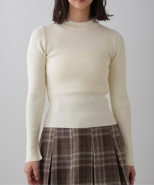 FREE'S MART(フリーズマート)の「◆〈洗える〉マシンウォッシャブルボトルネックニット(ニット/セーター・レディース・ブラック/ブルー/ホワイト/ホワイト系その他・FREE)」の20枚目の写真