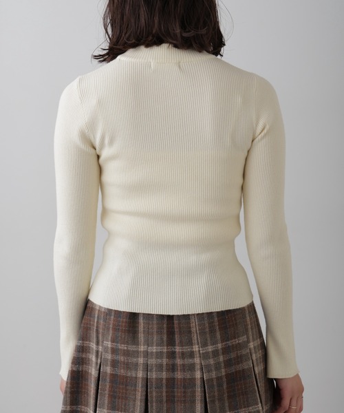 FREE'S MART(フリーズマート)の「◆〈洗える〉マシンウォッシャブルボトルネックニット(ニット/セーター・レディース・ブラック/ブルー/ホワイト/ホワイト系その他・FREE)」の22枚目の写真